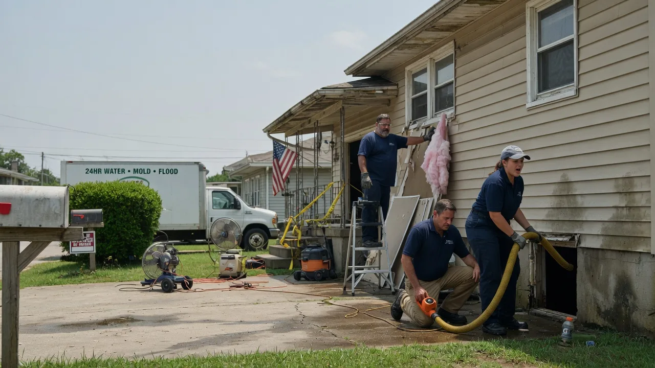 Water Damage Repair in Columbus City, IA near me